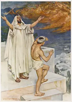 Elisha Protected by Chariots of Fire Print