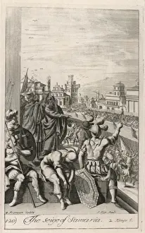 Elisha at Samaria Print: King Ben-hadad's Siege