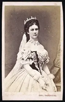 Elizabeth, Empress of Austria Print (Cdv)
