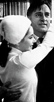 Elizabeth Taylor and Richard Burton - actors Elizabeth Taylor and Richard Burton - actors