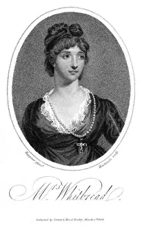 Late 18th Century Print of Elizabeth Whitbread