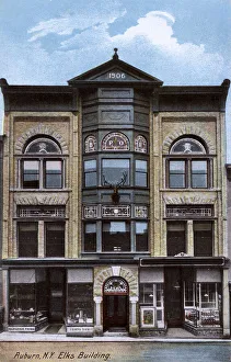 Elks Building, Auburn, New York State, USA Elks Building, Auburn, New York State, USA