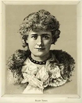 Ellen Terry Print, 1887