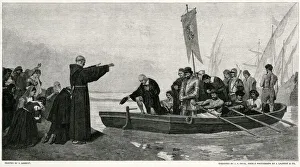 The Embarkation of Columbus at Palos 3 August 1492 The Embarkation of Columbus at Palos 3 August 1492
