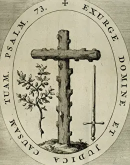 European Religious Art Prints: Emblem of the Inquisition