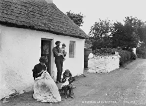 County Down Landscapes Prints: Embroidering a Bedspread, Ards District
