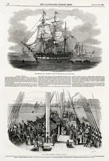 The Emigrant Ship Artemisia en route for Australia The Emigrant Ship Artemisia en route for Australia