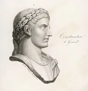 Emperor Constantinus I Print