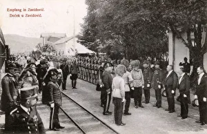 Emperor Franz Joseph I visits Zavidovici, Bosnia Herzegovina Emperor Franz Joseph I visits Zavidovici, Bosnia Herzegovina