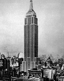 The Empire State Building, New York, 1945 The Empire State Building, New York, 1945