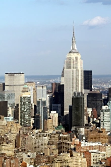 Empire State Building, New York skyline, America Empire State Building, New York skyline, America