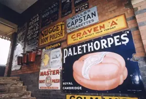 Railway History Images Prints: Enamel Advertisements
