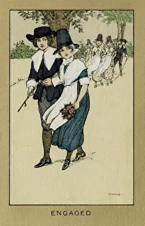 Florence Hardy Artwork Prints: Engaged