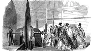 The Engine Room of the Pneumatic Letter and Parcel Conveyanc The Engine Room of the Pneumatic Letter and Parcel Conveyanc