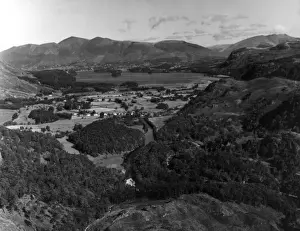 Lake District Panorama Prints: England / Borrowdale