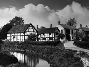 Timber Framed Houses UK Prints: England / Eardisland