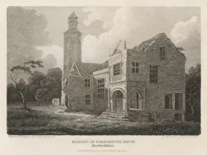 Prints of Remains of Gorhambury House, Hertfordshire Hertfordshire Prints: Gorhambury House Remains Print