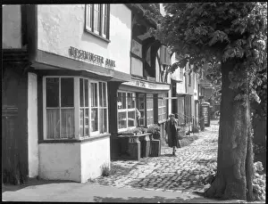 Lenham Market Square Print, Kent England