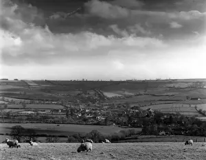 Village Scenes In England Prints: England / Long Compton