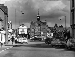Thame Town Centre Print, 1960s