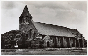 English church, Accra, Ghana, Gold Coast, West Africa English church, Accra, Ghana, Gold Coast, West Africa