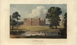 Enmore Castle, Somerset, seat of the Earl of Egmont Enmore Castle, Somerset, seat of the Earl of Egmont
