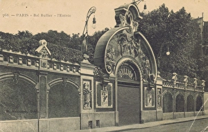 The entrance to the Bal Bullier, Paris The entrance to the Bal Bullier, Paris