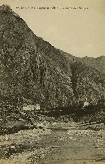 Entrance to the canyon. Bougie, S鴩f, Algeria Entrance to the canyon. Bougie, S鴩f, Algeria