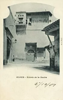 Kasbah of Algiers Collection: Entrance to the Kasbah - Algiers, Algeria