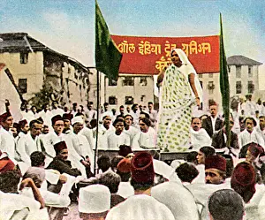 Indian Feminist Campaign for Equal Rights, 1927 Print