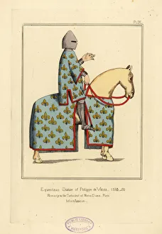 Equestrian statue of Philippe VI de Valois Equestrian statue of Philippe VI de Valois