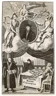 Desiderius Erasmus Portrait Prints: Erasmus / Bartholomae
