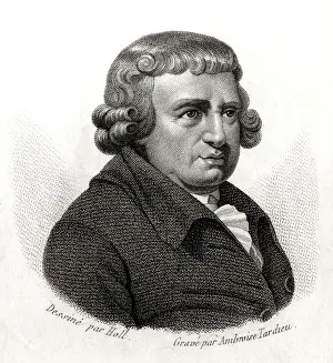 Historical Writer Images Prints: Erasmus Darwin / Holl