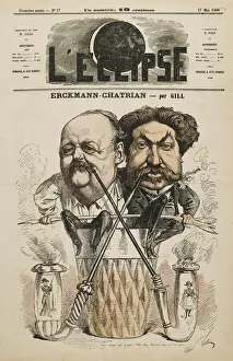 19th Century Literature Prints: Erckmann-Chatrian / Gill