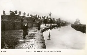 Erewash Canal and Sawley Road, Long Eaton, Derbyshire Erewash Canal and Sawley Road, Long Eaton, Derbyshire