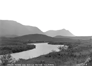 Irish Countryside Photos Prints: Erriff River and Devils Mother, Co. Mayo