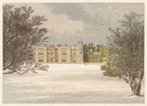 Snowy Landscape Photography Prints: Eshton Hall