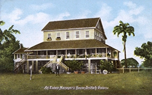 Estate Managers house, Guyana, South America Estate Managers house, Guyana, South America