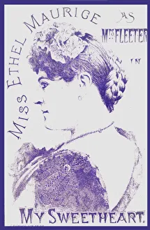 Ethel Maurice as Mrs Fleeter in My Sweetheart, Sanger's Amphitheatre, London Ethel Maurice as Mrs Fleeter in My Sweetheart, Sanger's Amphitheatre, London
