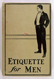 Vintage Print of Etiquette for Men
