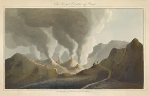 Etna Volcano Landscape Prints: ETNA IN 1815