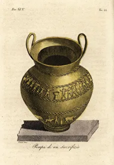 New images august 2021/etruscan sacrificial rites depicted gilded silver New images august 2021/etruscan sacrificial rites depicted gilded silver