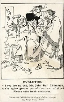 Women's Rights 1908 Prints: Evolution