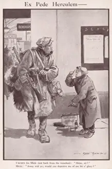 World War History Prints: Ex Pede Herculem