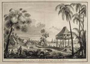 Expedition of Malaspina. Philippines. Zamboanga Expedition of Malaspina. Philippines. Zamboanga