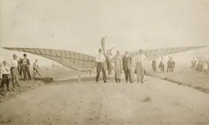 Historical Aviation Transport Prints: An experimental monoplane