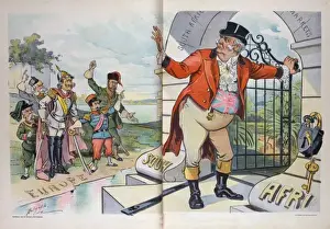 Late Victorian Era Cartoons Prints: Explanation wanted