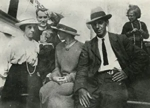Extended family on board the Kemusa - April 1921 Extended family on board the Kemusa - April 1921