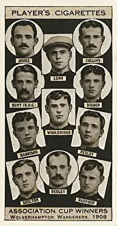 Wolverhampton Wanderers FC History Prints: FA Cup winners - Wolverhampton Wanderers, 1908