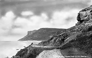 Northern Ireland Coastal Views Prints: Fair Head from the Cliff Path